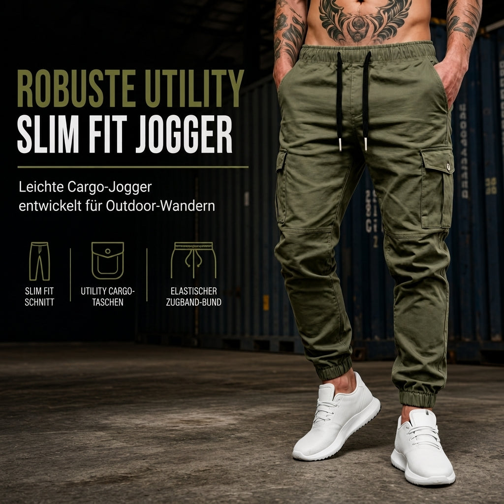 👖 Leichte lässige Cargohosen – Outdoor-Wander-Jogger für Herbst und Winter, Laufen und Training 🔥✨