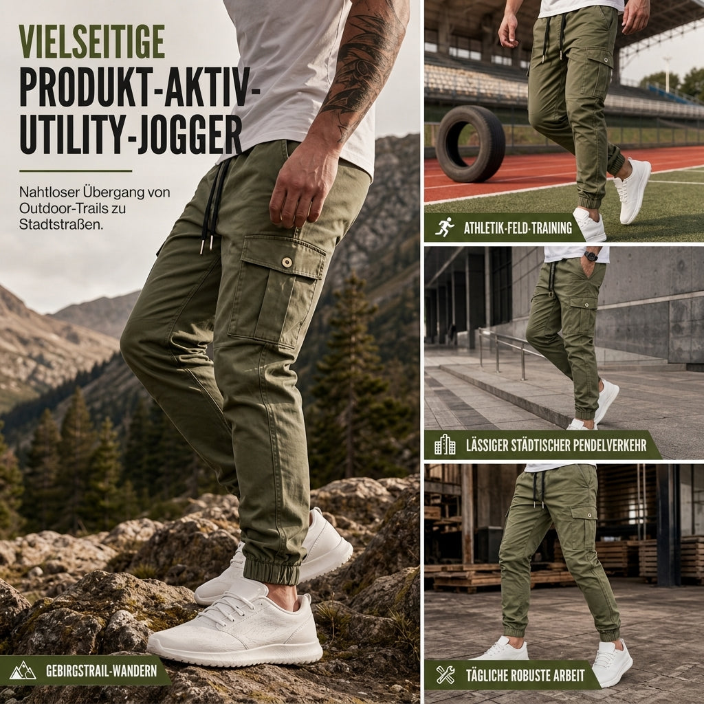 👖 Leichte lässige Cargohosen – Outdoor-Wander-Jogger für Herbst und Winter, Laufen und Training 🔥✨