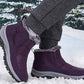 ❄️ Unisex Schneestiefel mit Plüschfutter – Kuschelig warm, rutschfest, wintertauglich 🔥