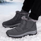 ❄️ Unisex Schneestiefel mit Plüschfutter – Kuschelig warm, rutschfest, wintertauglich 🔥