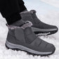 ❄️ Unisex Schneestiefel mit Plüschfutter – Kuschelig warm, rutschfest, wintertauglich 🔥
