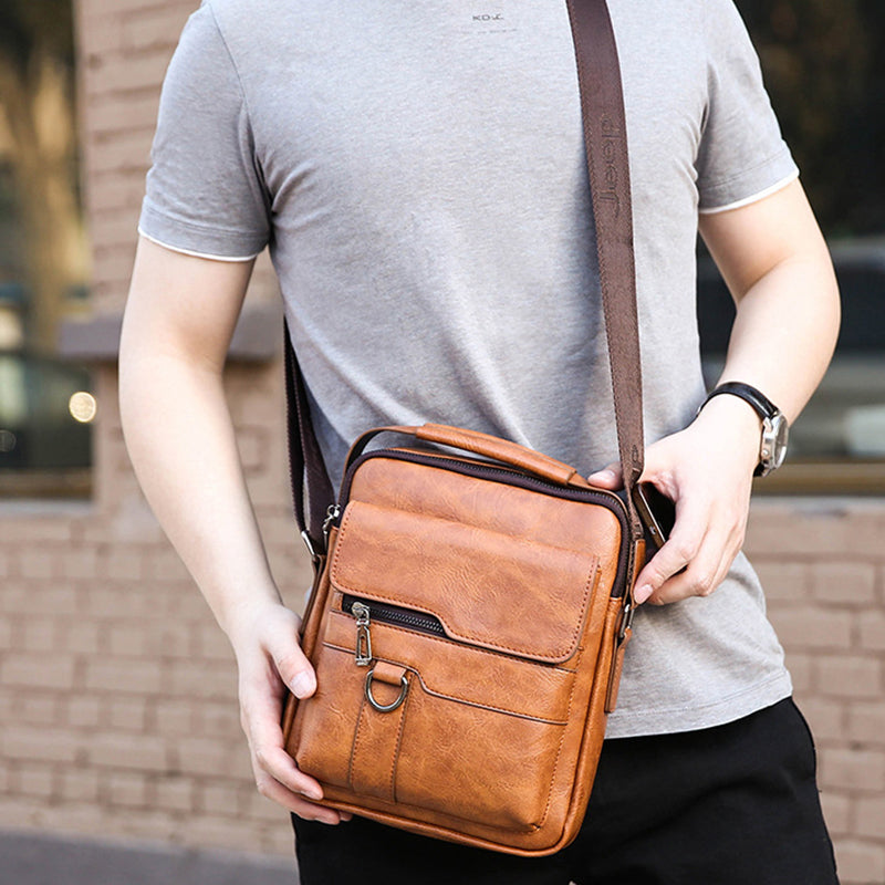 💼 Herren Umhängetasche mit großer Kapazität – Business und Freizeit kombiniert 📦