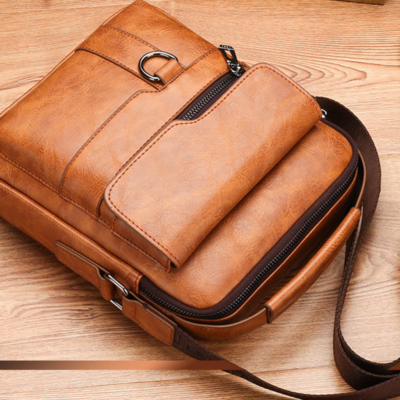 💼 Herren Umhängetasche mit großer Kapazität – Business und Freizeit kombiniert 📦